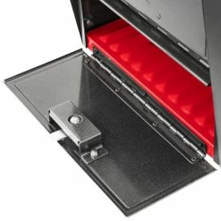 Architectural Mailboxes Oasis Eclipse Pewter, Large, Steel, Locking, Post Mount Parcel Mailbox -GlideRite Sales Store metallics architectural mailboxes post mount mailboxes 6400p r 10 a0 1000