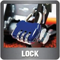 EVEREST Anti-Theft 1.5 in. x 15 ft. Premium Tie-Down Straps (3-Pack) Locking Handle, Built-In Soft Tie Loop and Velcro Strap -GlideRite Sales Store oranges peaches everest ratchet straps a35152 1f 1000