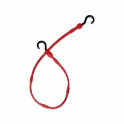 The Perfect Bungee 36 in. Adjust-A-Strap in Red (4-Pack)