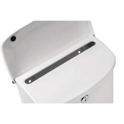 Architectural Mailboxes Parkside White, Small, Steel, Locking Wall Mount Mailbox -GlideRite Sales Store whites architectural mailboxes cluster mailboxes 2576w 10 44 1000