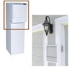 DVault White Package Drop Vault Wall-Mount (Top Only) Mailboxes -GlideRite Sales Store whites dvault wall mount mailboxes dvwm0062s 3 31 1000