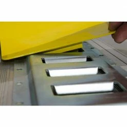 Erickson E-Track Wheel Chock for Automobiles -GlideRite Sales Store yellows golds erickson tie down hardware accessories 09162 76 1000