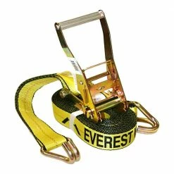EVEREST 2 in. x 27 ft. Heavy-Duty Ratchet Tie-Down Trailer Strap (10,000 lbs.)